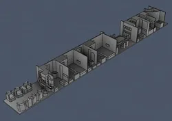 Interior for Bachmann PRR Business Car HO scale