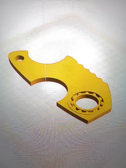 keychain spinner (with grip), (I will create images soon)
