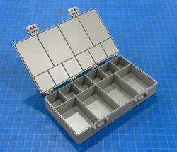 Multi-chamber Box with Clasp and Good Separation Large Compartment Remix