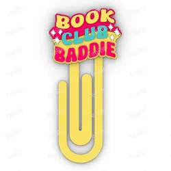 Other STL Descărcare - Paperclip Book club Baddie - bookmark - TeoRk