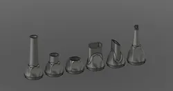 Replacement nozzles for wolfbox air duster