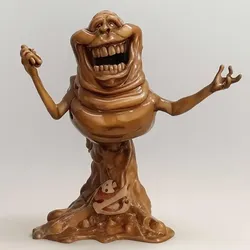 Sculptures & Artworks STL indir - Slimer bust, Mean Green Ghost, Ugly Little Spud, Ghostbuster - Canadian