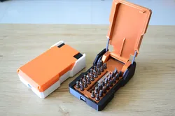 Spring-Loaded Hex Bit Case Box