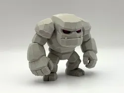 Stone Golem Figurine