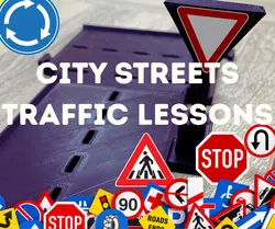 Urban Road Network for Traffic Education – 1/64 Scale
