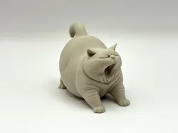 Yawning Chonk Cat