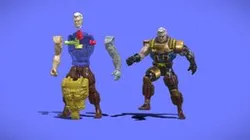 90s TOYBIZ CABLE FIGURE - 3D SCAN