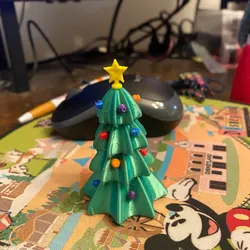 Fișiere pentru imprimante 3D | Fișier 3MF | Mini Christmas Tree