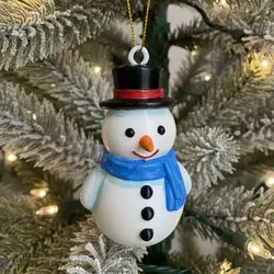 Fișiere pentru imprimante 3D | Fișier 3MF | Snowman Ornament Christmas Tree Decor