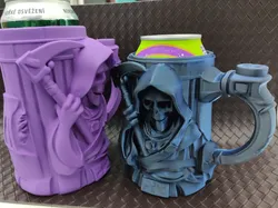 Grim Reaper Can Holder (0.5L + 12oz Cans) - Beer mug