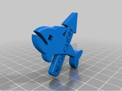Harpoon, Spear Gun Keychain