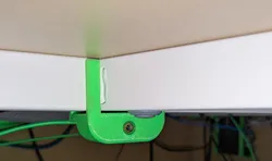 Headset Klinken Halter für Ikea Bekant Schreibtisch (L-Form)