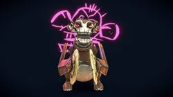 Jinx's Monkey Toy -  Fanart Arcane