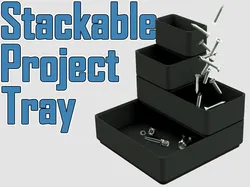Modular Stackable Project Trays