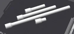 Parametric socket extensions 1/4 3/8 and 1/2 inch drive.