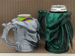 Predator Can Holder (0.5L + 12oz Cans) - Beer mug
