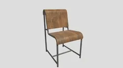 Tubular and wood chiar