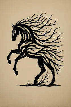Wall Art Horse