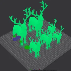 3D printer bestanden | 3MF | reindeer