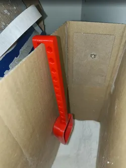 An ugly detergant spoon with hook (2 versions)