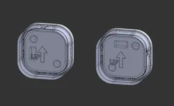 Bidirectional Titan AIO Cooler Capswap - blank