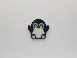 Cute Penguin Keychain