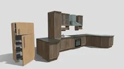 Dark Wooden Kitchen