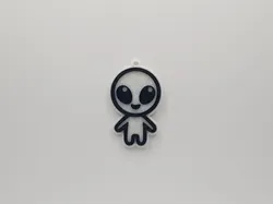 Happy Alien Keychain