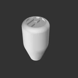 Home Appliance Accessories STL تنزيل - Golf MK3 Spirit – Levier de vitesse rétro - Plastique Studio