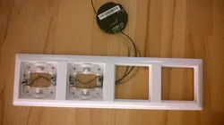Jung AS light switch plate for smart home