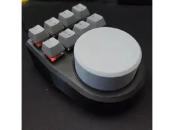 Macro Knob and Keyboard