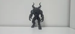 Mecha Demon Snarling Holiday Robot Figure
