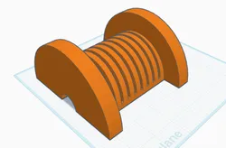 Quilting Ruler Holder Spool