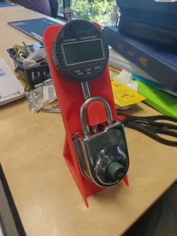 S&G 8077 padlock manipulation mount
