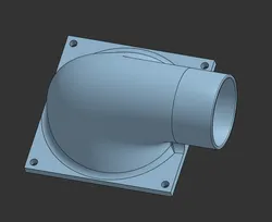 Sovol SV08 41mm exhaust duct adapter for Mars Mate