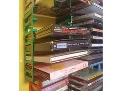 Thick, multidisc compo case CD rack/hanger