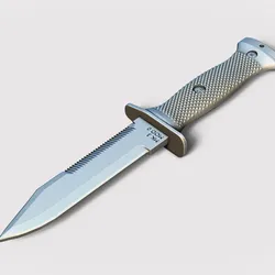 Vehicles & Machinery STL indir - Ontario Mark 3 Navy Knife #RoZ - RuslanOz