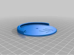 Yi Home Cam Wall Mount with screw hole (Not necessary to print!)