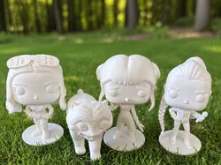 3D printer bestanden | 3MF | KPOP 4 Figures Animated