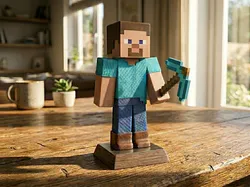 3D printer bestanden | 3MF | Steve Figure