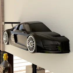 Audi R8 Le Mans Wall-mounted