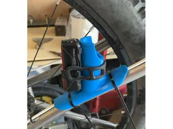 Bike Light Holder on Rear Chain Stay