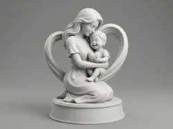 Creality Cloud | Mother's Day figurine | ملفات الطابعة ثلاثية الأبعاد