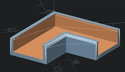 Customizable LED channel corner bracket