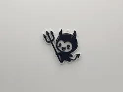 Cute Devil Keychain