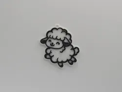 Cute Lamb Keychain