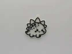 Cute Stegosaurus Keychain