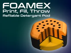 Foamex - Refillable Detergent Pod