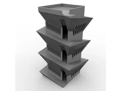 Infinitely Stacking Brutalist Apartment