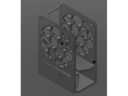 inside case 80mm fan mount